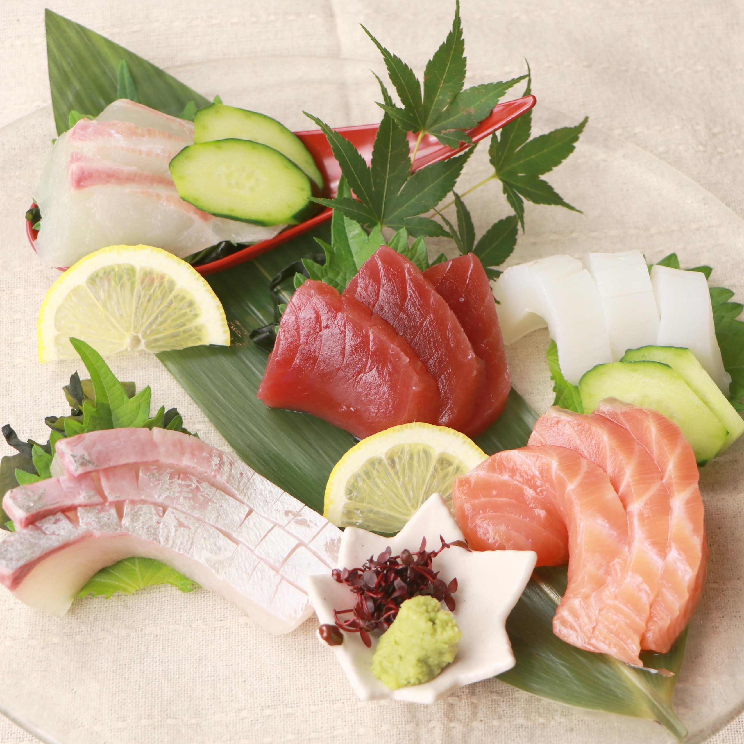 お造り５種盛り合わせ